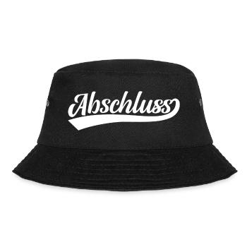 Abschluss - Bucket Hat - Schwarz - Vorne - Lela (165cm)