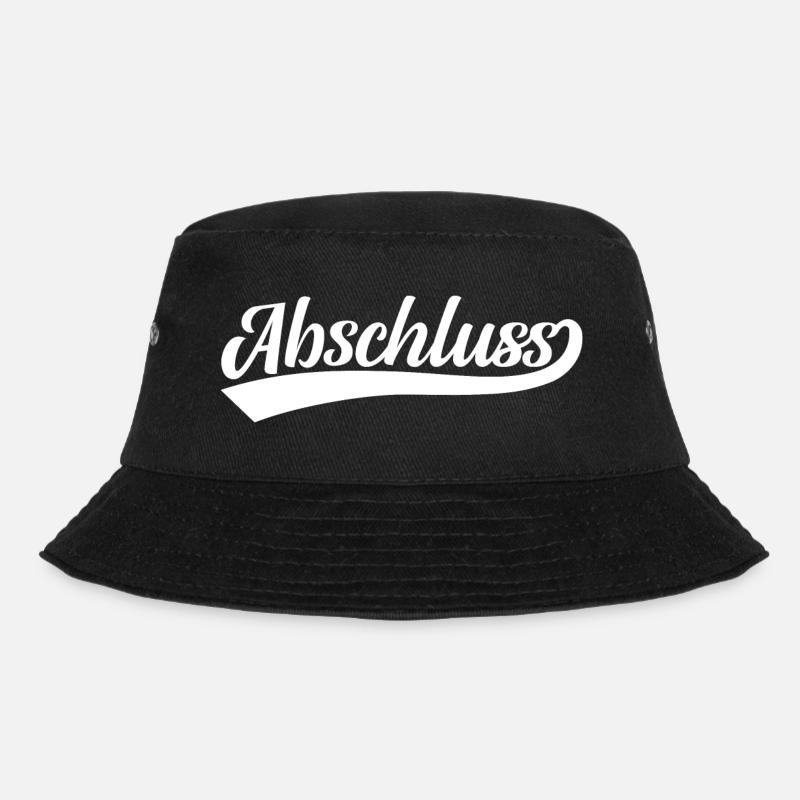 Abschluss - Bucket Hat - Schwarz