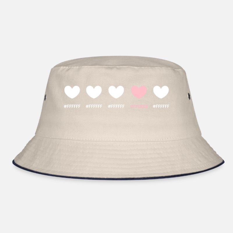 Herz-Muster | Geschenkidee von Herzen Bucket Hat