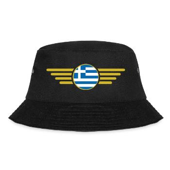 J'aime la Grèce, t-shirt design de style - Bob - noir - Devant - Lela (165cm)