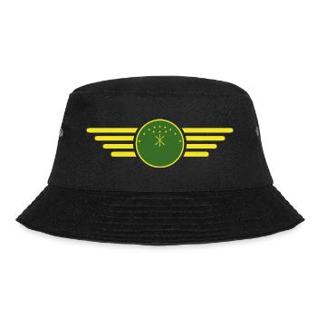 I Love Adygea, Elegance Style Design T-Shirt - Bucket Hat - black - Front - Lela (165cm)