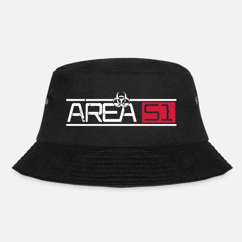AREA 51 - Bucket Hat - black