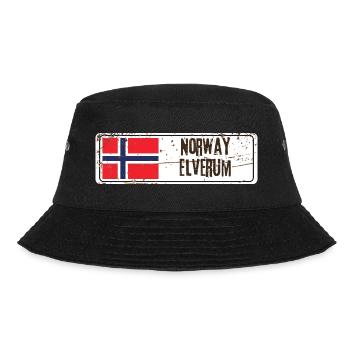 Drapeau de la Norvège d’Elverum - Bob - noir - Devant - Lela (165cm)