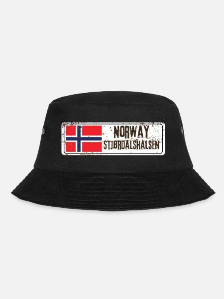 Stjørdalshalsen Norway - Bucket Hat - black