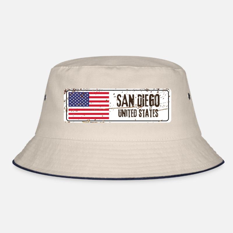 San Diego Flag Bucket Hat
