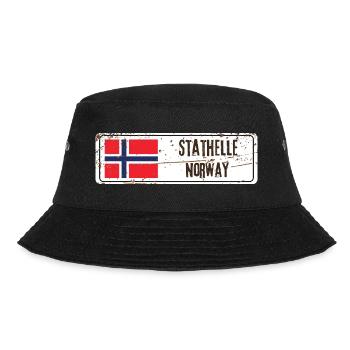 Stathelle Norway - Bucket Hat - black - Front - Lela (165cm)