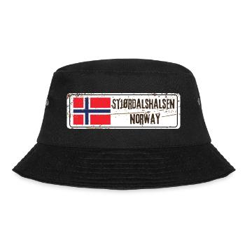 Stjordalshalsen Norwegen - Bucket Hat - Schwarz - Vorne - Lela (165cm)