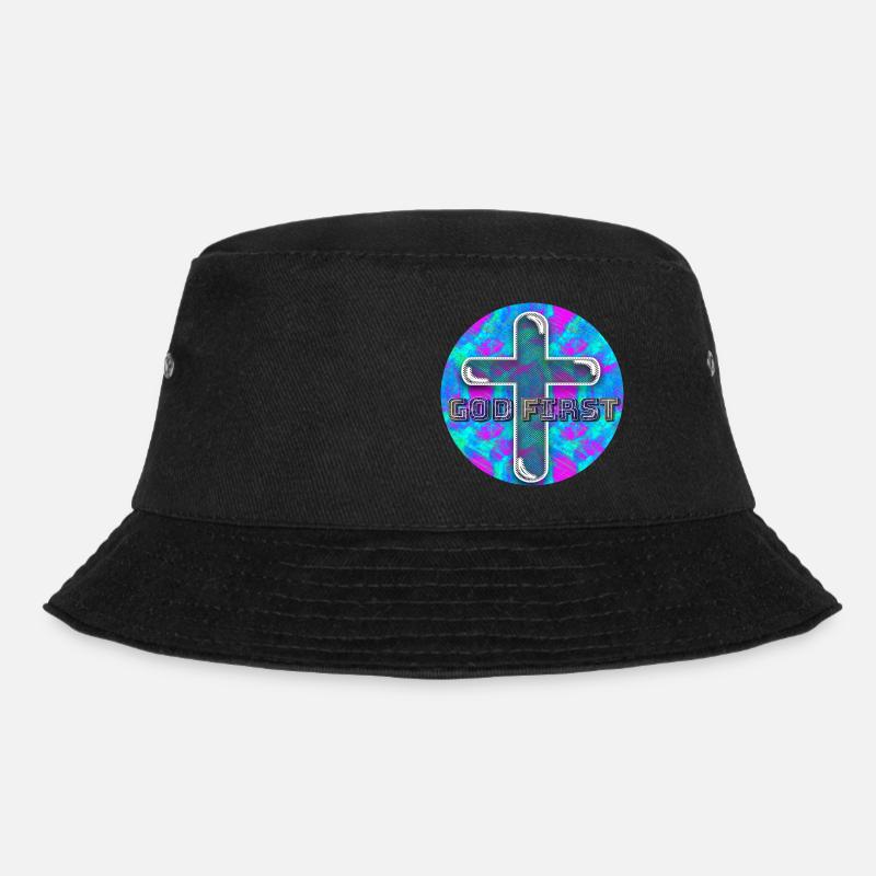 God First (One) - Bucket Hat - black