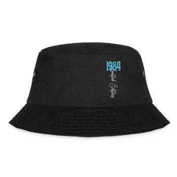 1984 Vintage anniversaire drôles dictons - Bob - noir - Devant - Lela (165cm)