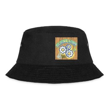Es geht Los!!! - Abbild - 2023 - Bucket Hat - Schwarz - Vorne - Lela (165cm)
