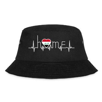 i love home homeland Iraq - Bucket Hat - black - Front - Lela (165cm)