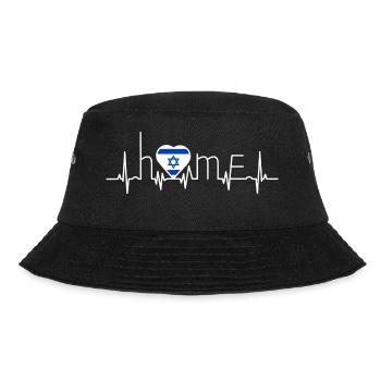 i love home homeland Israel - Bucket Hat - black - Front - Lela (165cm)