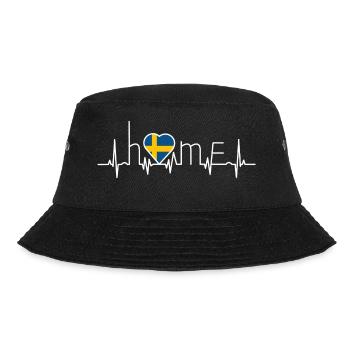 i love home homeland Sweden - Bucket Hat - black - Front - Lela (165cm)