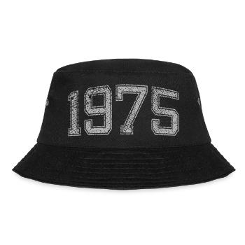 1975 vintage - Bucket Hat - black - Front - Lela (165cm)