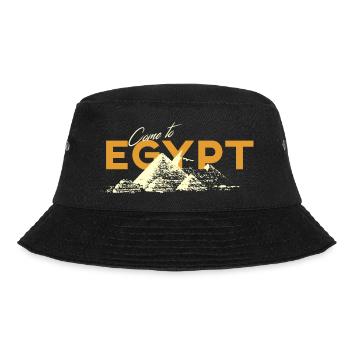 come to egypt - Bucket Hat - Schwarz - Vorne - Lela (165cm)