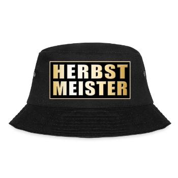 Herbstmeister - Bucket Hat - black - Front - Lela (165cm)