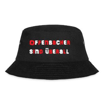 Offenbach - Bucket Hat - Schwarz - Vorne - Lela (165cm)