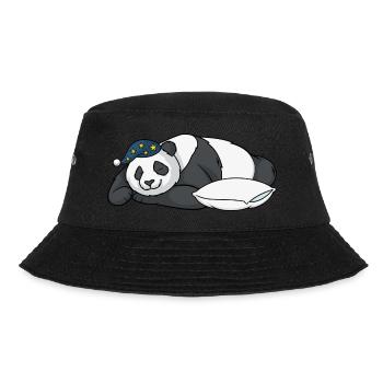 panda - Bucket Hat - black - Front - Lela (165cm)