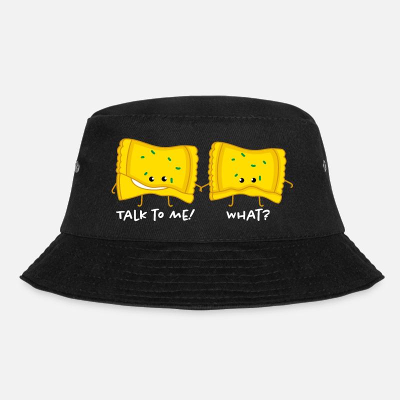 Maultaschen Paare b - Bucket Hat - Schwarz