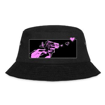 love gun - Bucket Hat - Schwarz - Vorne - Lela (165cm)