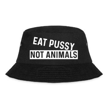 Mangez la chatte pas animal - Bob - noir - Devant - Lela (165cm)