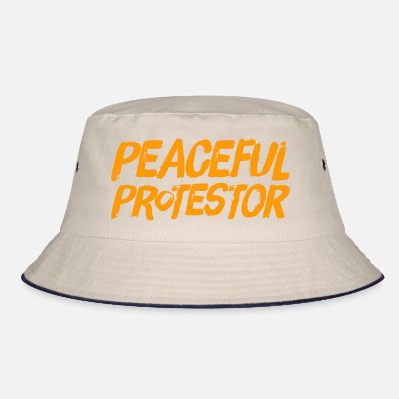 Friedlicher Demonstrant Bucket Hat