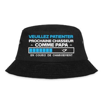 futur chasseur comme papa - Bob - noir - Devant - Lela (165cm)