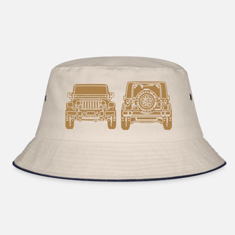 Jeeep Wrangler 5 Bucket Hat