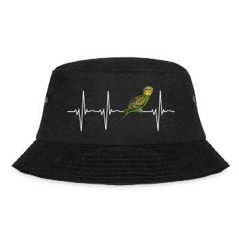 Battement de coeur d'oiseau perruche perruche - Bob - noir - Devant - Lela (165cm)