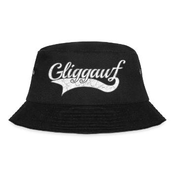 Glück auf - Bucket Hat - Schwarz - Vorne - Lela (165cm)