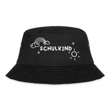 Schulkind - Bucket Hat - Schwarz - Vorne - Lela (165cm)