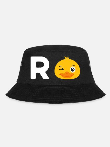 Rente Ente Ruhestand Pension Frührente Geschenk - Bucket Hat - Schwarz