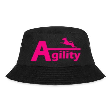 Hund Dog Agility - Bucket Hat - black - Front - Lela (165cm)
