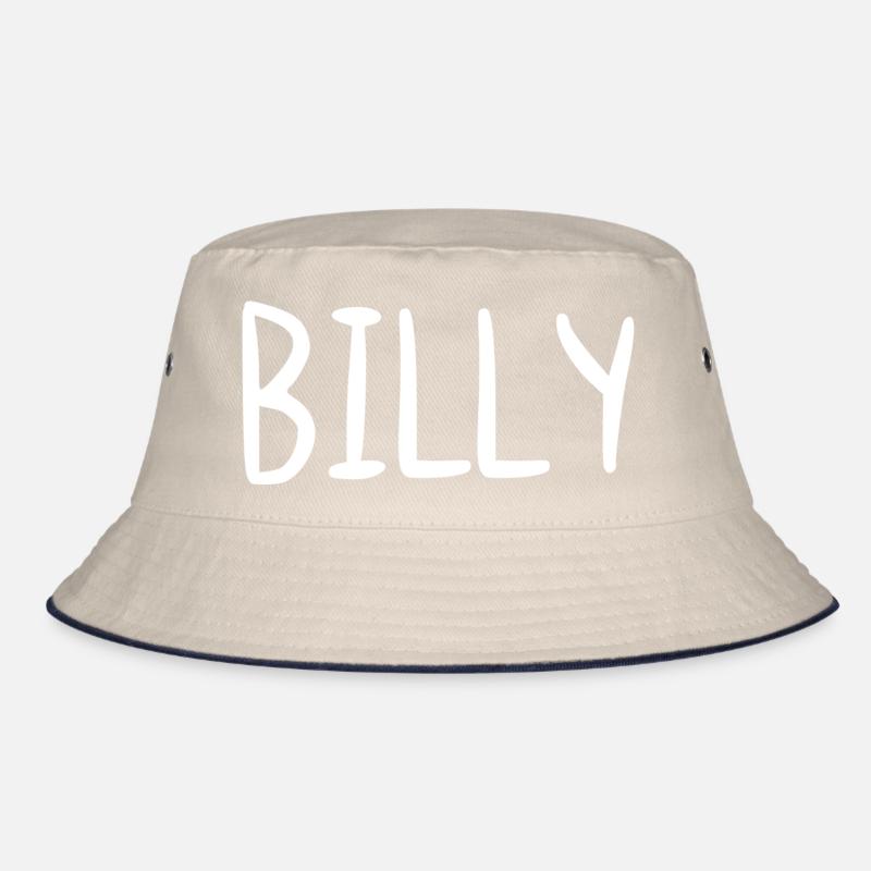 Billy Custom Name Font Text Birthday Bucket Hat