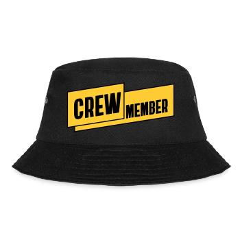 CREW Member Team Staff Group Team Selection - Bucket Hat - black - Front - Lela (165cm)