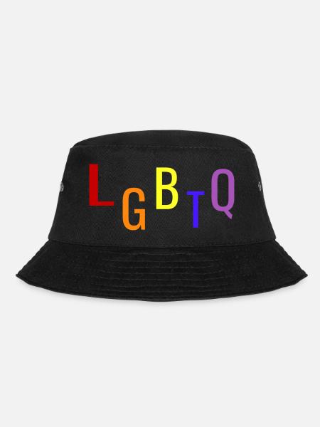 LGBTQ - Bucket Hat - Schwarz