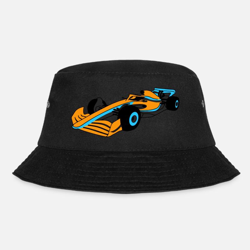 Formel Rennwagen mc nor ric - Bucket Hat - Schwarz
