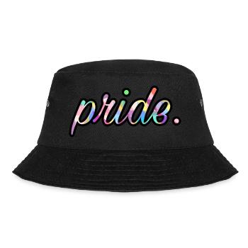 Pride | Statement - Bucket Hat - Schwarz - Vorne - Lela (165cm)