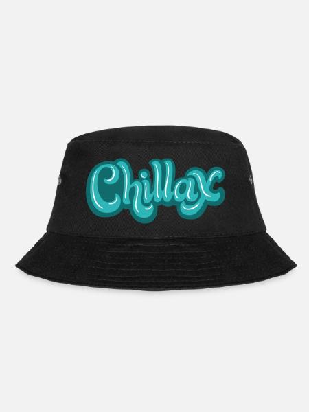 Chill - Bucket Hat - Schwarz