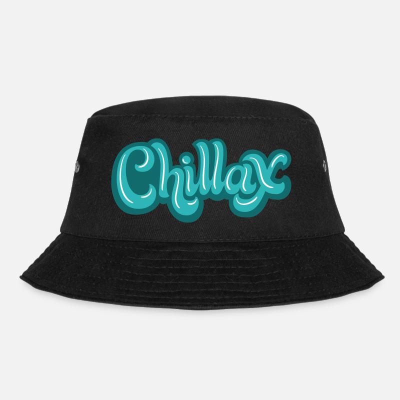 Chill - Bucket Hat - Schwarz