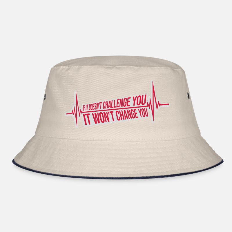 Workout Fitness Motivation Quote Bucket Hat