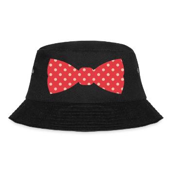 Fliege - Bucket Hat - Schwarz - Vorne - Lela (165cm)
