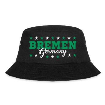 Bremen - Bucket Hat - Schwarz - Vorne - Lela (165cm)