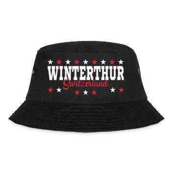 Winterthur - Bucket Hat - Schwarz - Vorne - Lela (165cm)