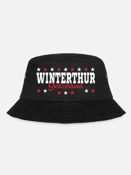 Winterthur - Bucket Hat - Schwarz
