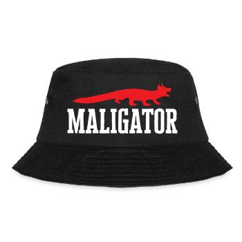 Malinois Belgischer Schäferhund Mechelaar Hund - Bucket Hat - Schwarz - Vorne - Lela (165cm)