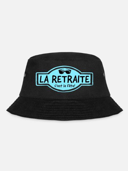 La retraite c'est la fête. Départ en retraite. - Bob - noir