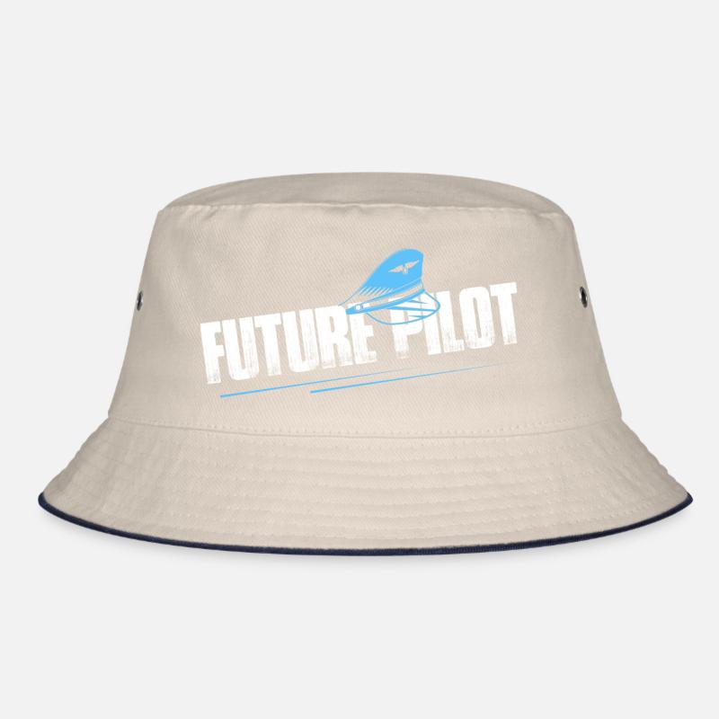 Future Pilot Aviation Fly Airline Bucket Hat