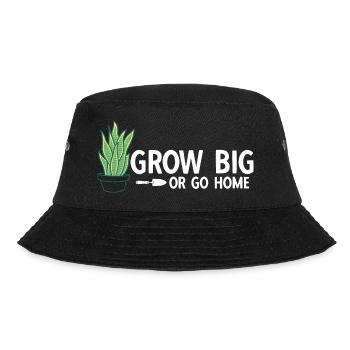 Landschaftsgärtner Hobbygärtner Gärtner - Bucket Hat - Schwarz - Vorne - Lela (165cm)
