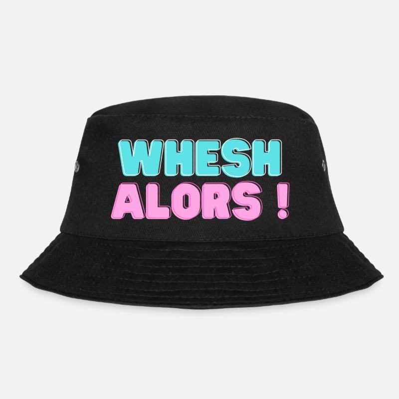 Whesh dann! - Bucket Hat - Schwarz